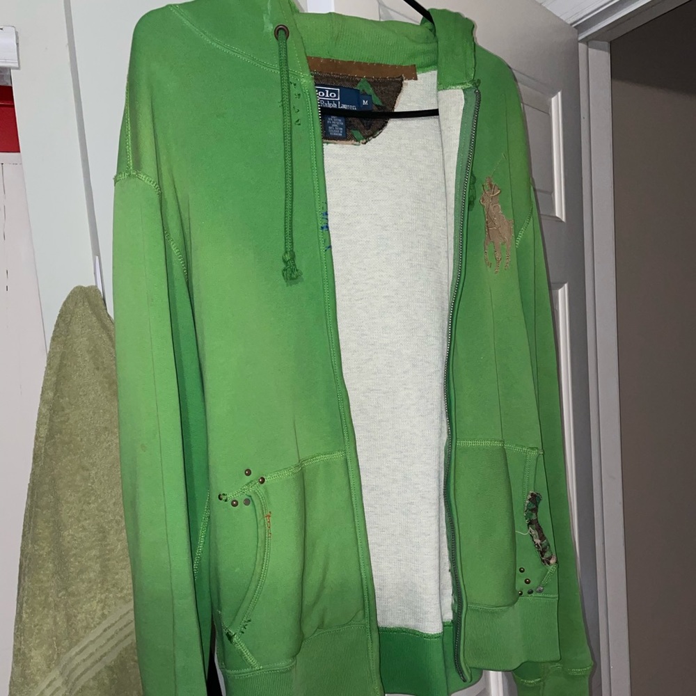 Men’s medium Polo by Ralph Lauren Sweatjacket